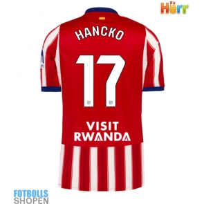 Billiga Atletico Madrid David Hancko #17 Hemmatröja 2026-27 Kortärmad